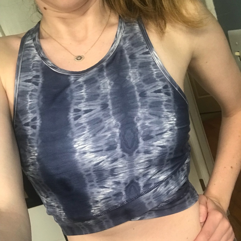 Scorpio Sol Longline Tie Dye Sports Bra/ Crop Top